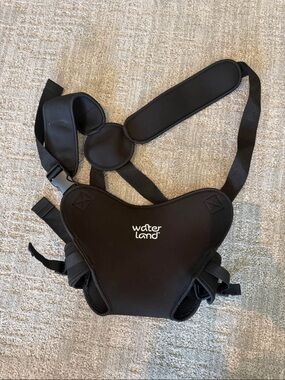 Waterland Black Carrier with Padded Straps